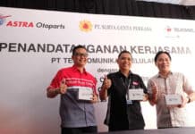 Telkomsel Gandeng Astra Otoparts Perluas Penjualan T-Bike