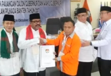 Pilgub Banten Tetapkan Dua Pasangan Calon Pilgub Banten Tetapkan Dua Pasangan Calon