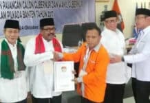 Pilgub Banten Tetapkan Dua Pasangan Calon