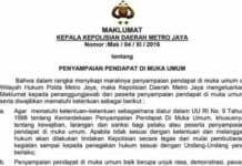 Kapolda Metro Kerahkan Helikopter Sebar Surat Maklumat
