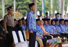 Upacara HUT Korpri, Presiden Tegaskan Korps ASN sebagai Pemersatu Bangsa