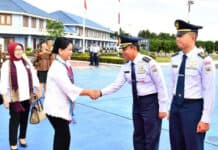 Ke Sumatera Barat, Ibu Iriana Tinjau Pelaksanaan IVA Test dan Pelatihan Akbar Guru PAUD