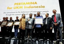 Menteri Puspayoga Raih Penghargaan dari Pertamina