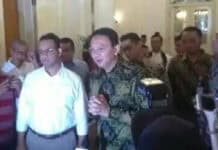 Anies-Ahok Langsung Gelar Pertemuan Singkat Bahas Program