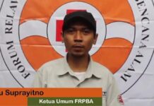 FRPBA Buka Call Center untuk Bantuan Pencarian Orang Tenggelam