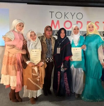 UKM Indonesia Ikuti Modest Fashion dan Halal Expo di Jepang