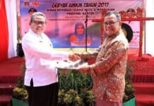 Terima Gedung PLUT, Provinsi Banten Diharapkan Bantu Menaikkelaskan KUMKM
