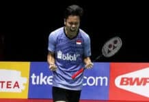 Singkirkan Chen Long, Anthony Melaju ke Semifinal