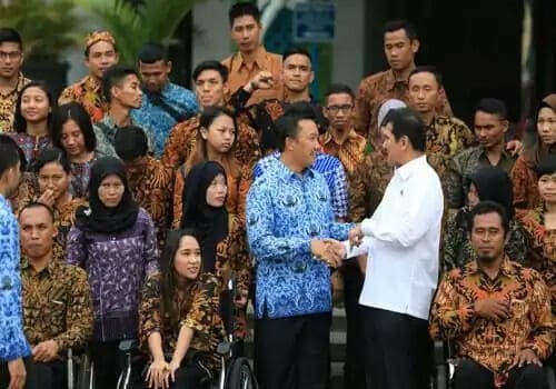 137 Atlet Berprestasi Diangkat Menjadi PNS