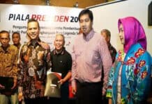 Panpel Piala Presiden Beri Penghargaan Kepada Legenda Sepakbola Nasional