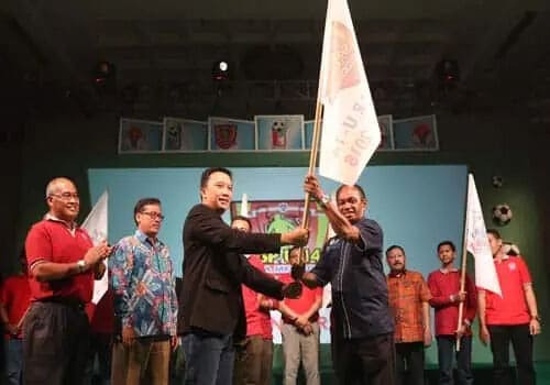 Menpora Harapkan Dukungan Dunia Usaha Untuk Pembinaan Sepakbola Usia Dini