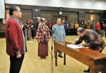 Meliadi Sembiring Dilantik Jadi Sesmen Koperasi UKM