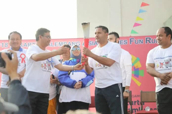 Atlet Nasional Ramaikan Asian Games 2018 OCA Fun Run di Nepal