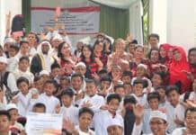 Peringati Harkopnas, DWP Kemenkop Gelar Bakti Sosial ke Ponpes dan Yayasan Panti Asuhan
