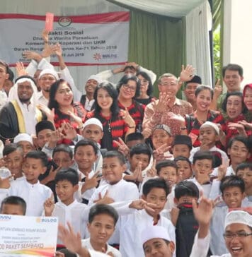 Peringati Harkopnas, DWP Kemenkop Gelar Bakti Sosial ke Ponpes dan Yayasan Panti Asuhan