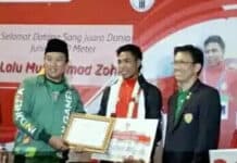 Sambutan Meriah Warnai Kedatangan Zohri