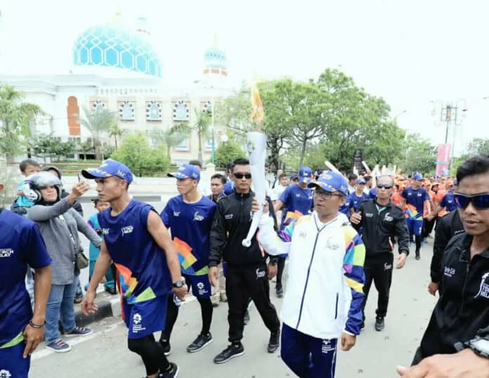 Kirab Obor Asian Games 2018 Mendapat Doa Keselamatan dan Keberkahan di Provinsi Serambi Mekah