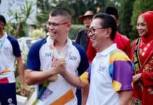 Sentuhan Sejarah,Tandai Kirab Obor Asian Games di Bukittinggi