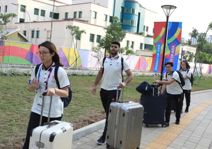 Para Atlet dan Ofisial Puas Dengan Fasilitas Athletes Village
