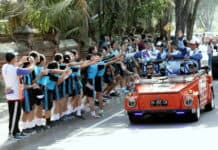 Singahi Bali, Pawai Obor Asian Para Games 2018 Kian Meriah Singahi Bali, Pawai Obor Asian Para Games 2018 Kian Meriah