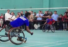Presiden Jokowi Beri Semangat Atlet Asian Para Games Presiden Jokowi Beri Semangat Atlet Asian Para Games