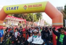 Peserta Difabel Ramaikan Sepeda Nusantara Magelang Peserta Difabel Ramaikan Sepeda Nusantara Magelang