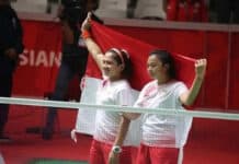 Leani/Khalimatus Sumbang Emas Kedua Bulutangkis