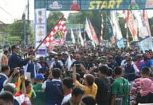 Menpora Lepas Ribuan Peserta Sepeda Nusantara di Kebumen