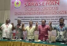 KONI Provinsi Inginkan Harmonisasi Perpres No. 95 tahun 2017
