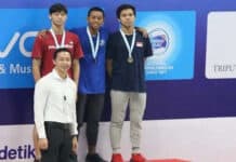 Fadlan Raih Dua Emas di Hari Ketiga 2nd IOAC 2018