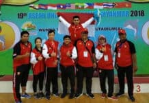 Wushu Raih Empat Emas di ASEAN University Games 2018