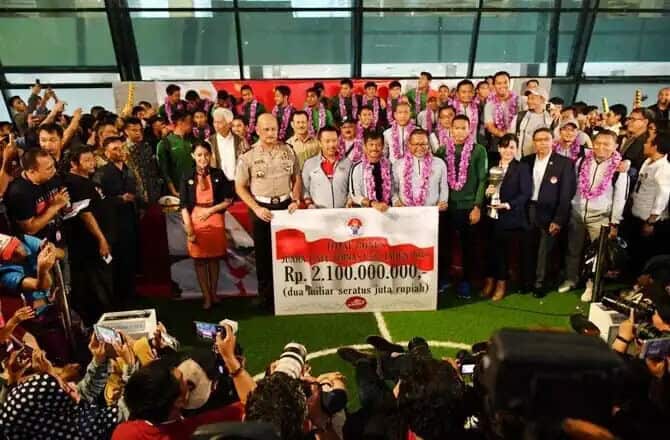 Kemenpora Guyur Bonus Rp 2,1 Miliar untuk Timnas U-22