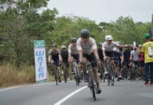 Diguyur Hujan, Tour de Bintan 2019 Tetap Meriah dengan Tari Melayu