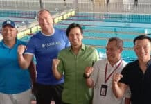 Dua Peraih Emas Olimpiade Ikuti 1st SEASF di Stadion Akuatik GBK Dua Peraih Emas Olimpiade Ikuti 1st SEASF di Stadion Akuatik GBK