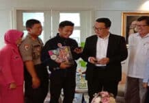 Sebelum Trial ke Eropa, Hambali Tolib Minta Restu Menpora Sebelum Trial ke Eropa, Hambali Tolib Minta Restu Menpora