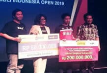 Bonus Kembali Guyur Pemain PB Djarum