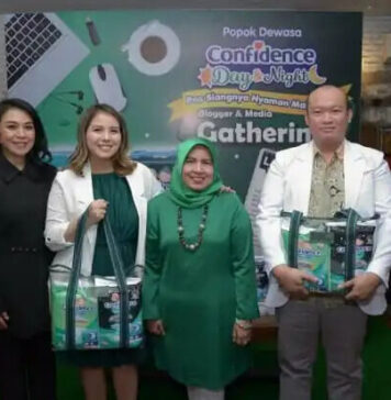 Penuhi Kebutuhan Para Lansia, Confidence Meluncurkan Popok Dewasa Day and Night
