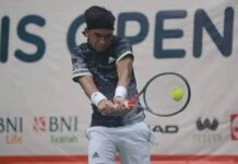 Christo Jumpa Rifqi di Final Tunggal Putra BNI Tennis Open 2019