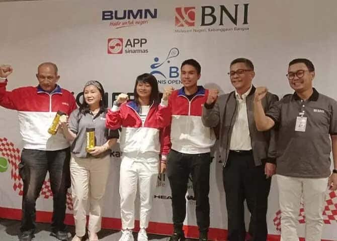 Petenis Elite Nasional Ramaikan Turnamen BNI Tennis Open 2019