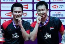 Hendra/Ahsan Raih Gelar BWF World Tour Finals 2019