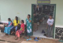 Pengungsi Bencana Alam Lebak Bertahan di Sekolah Militer DODIKLATPUR