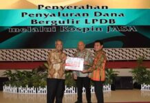 LPDB-KUMKM Salurkan Rp50 M untuk Kospin Jasa