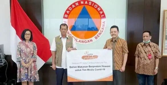 Japfa Bantu Tim Medis Corona, Suplai Bahan Makanan Berprotein