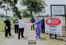 Kepedulian Pengusaha untuk Para Penggali Kubur COVID-19