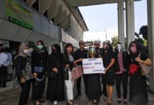 Ratusan Notaris dan PPAT DKI Jakarta Gelar Aksi di PN Jaksel