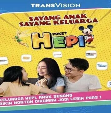 'Paket HEPI' Tranvision, Bikin Keluarga Betah Dirumah