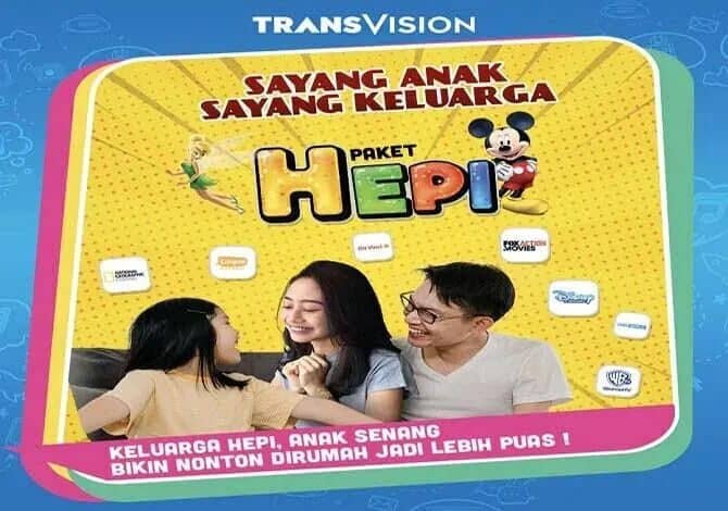 'Paket HEPI' Tranvision, Bikin Keluarga Betah Dirumah 'Paket HEPI' Tranvision, Bikin Keluarga Betah Dirumah