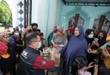 Semangat TKSK Bantu Korban Banjir Masamba Pantang Surut, Meski Akses Sulit