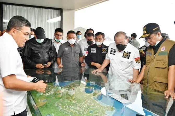 Ketua DPD RI La Nyalla, Tinjau Kesiapan Pembangunan Sirkuit Mandalika