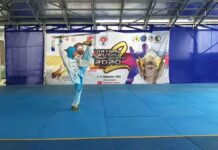 Empat Sasana Berbagi Medali Emas Nomor Taiji Jian dan Chang Quan Empat Sasana Berbagi Medali Emas Nomor Taiji Jian dan Chang Quan